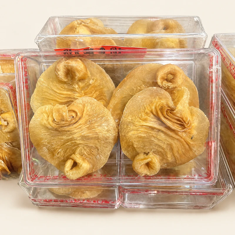 摩洛哥特級黑鱉魚肚｜9 頭規格 500 克裝（8只裝）