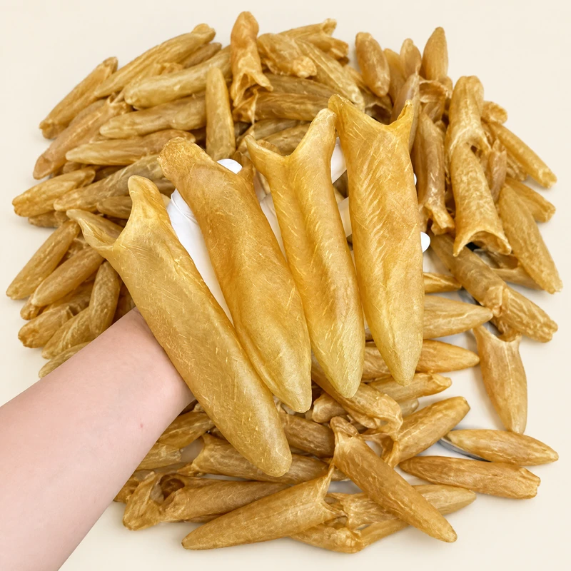 正宗野生黃花膠 老膠厚肉深海魚肚 天然無漂白無刷膠 日常滋補首選 (500g)